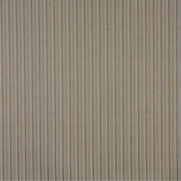 Designer Fabrics 54 in. Wide Beige And Blue- Striped Heavy Duty Crypton Commercial Grade Upholstery Fabric F750 - main